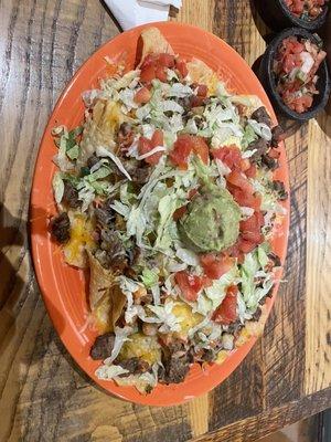 Old Pueblo steak nachos