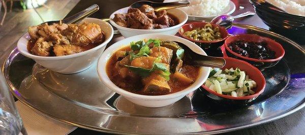 Top Burmese. The first Burmese Cuisine in Oregon. Curry feasts.