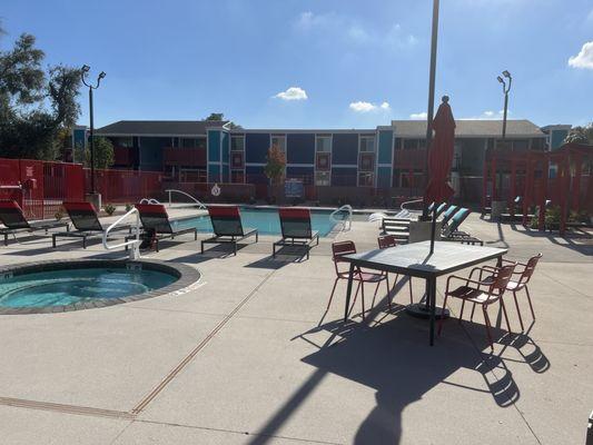 Pool and hot tub