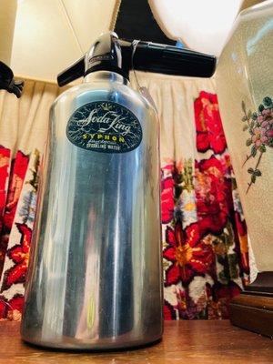 Soda King walked so SodaStream could run! Always fun seeing what vintage goodies make their way into the shop. Open until 5pm.