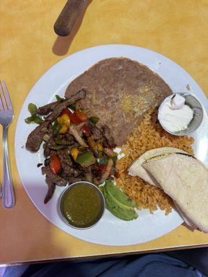 fajita plate