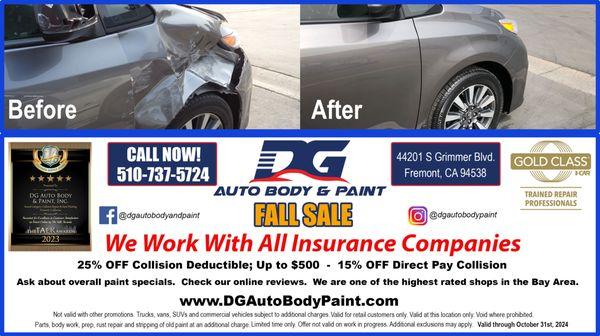 DG Auto Body & Paint