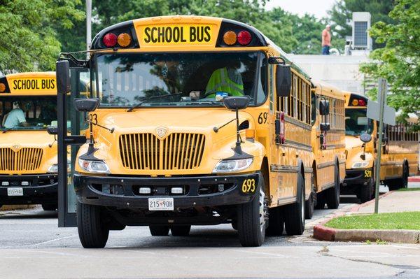 Whitcraft Bus at Dulaney High School