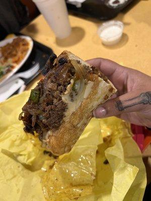 Philly cheesesteak