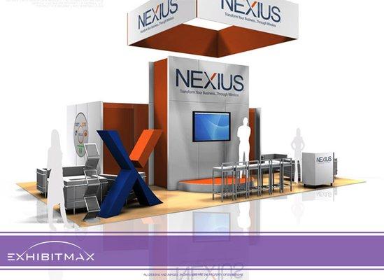 If you would like to see more Trade Show Booth Rentals like this, please visit exhibitmax.net or exhibitrents.com trade show display