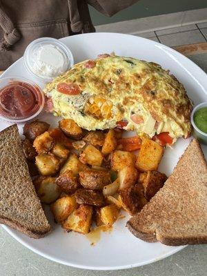 Spicy Mexican Omelete