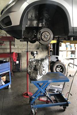 Working on 2018 Honda CVT. Lately all kinds of CVTs from a lot of brands are coming by the shop. Glad to work with you guys on these.