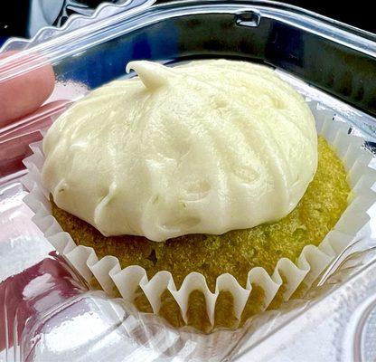 Key lime cupcake