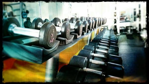 Huge selection of weights......enough for everyone