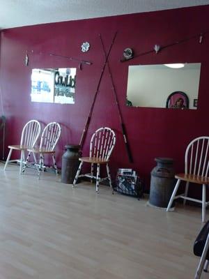 Welcome to Cowlicks Hair Co. Have a seat...