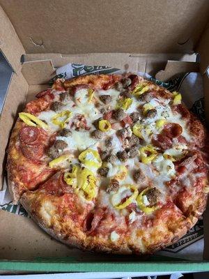 Meatballer with banana peppers - medium