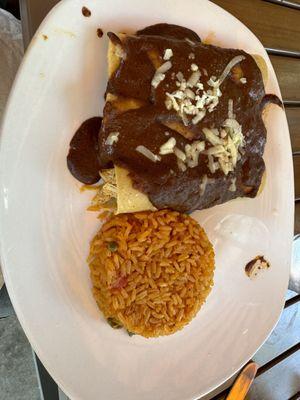 Chicken Enchiladas En Mole