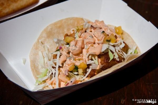 Baja Fish Taco from Sam Chowder Mobile