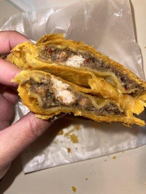 Jerk Chicken Pattie