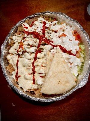 Combo (Chicken and Gyro) Platter