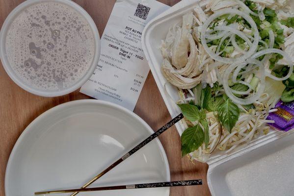 Medium Chicken Pho for Carryout