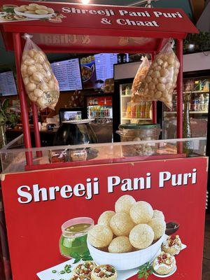 Pani Puri cart