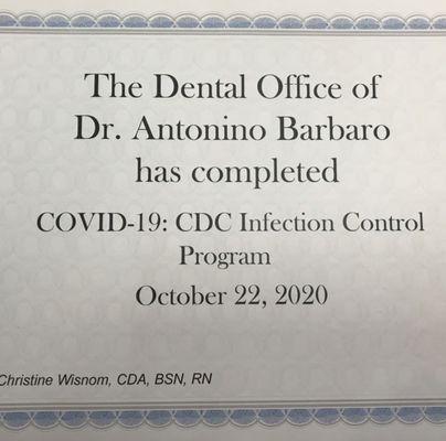 COVID-19. Infection Control Program