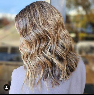 Balayage and Highlights by Kimberly