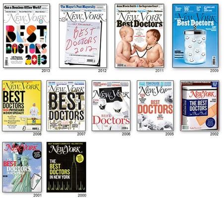 New York Magazine Top Doctors in NYC