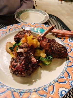 Borrego - Lamb with a pineapple salsa (perfect acid to balance a meaty dish) 10/10 must order