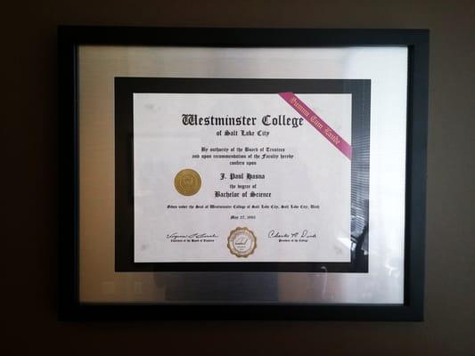 My College Degree