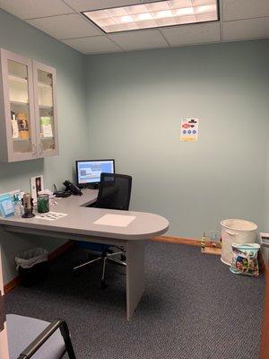 Our Consultation Room for private conversation with the doctor or treatment coordinator