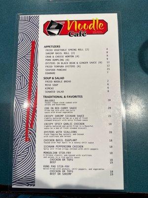 Menus