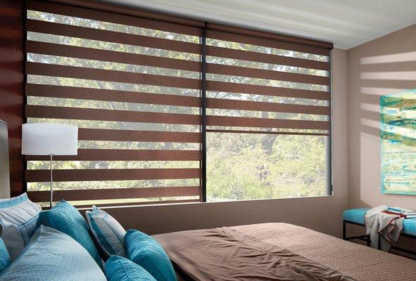 Hunter Douglas Banded Shade