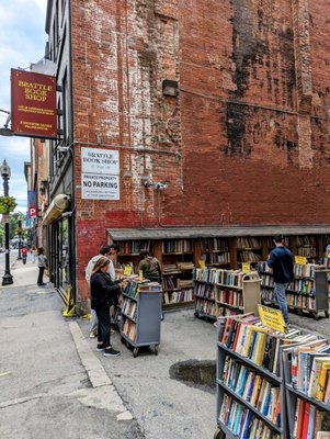 Outdoor bookstore