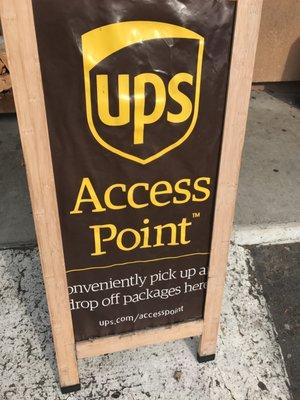 UPS access point