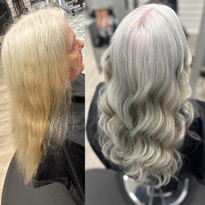 Before and after color by Robin