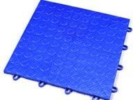 Blue Coin Grid Lock Tile