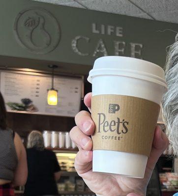 Peet's Coffee in the Life Cafe