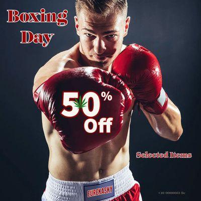 Celebrate Boxing Day at Eureka sky !