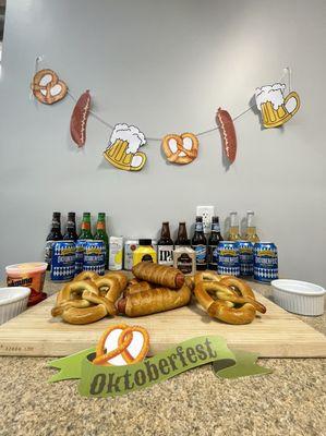 Our Oktoberfest 2021 spread!