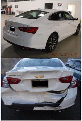 Before / After -
  2017 Chevy Malibu