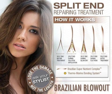 Fix and mend your split ends without chopping off all your hair! Call/text 2095419952 and ask for Chrissy for more details