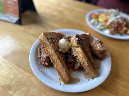 Chicken and French Toast