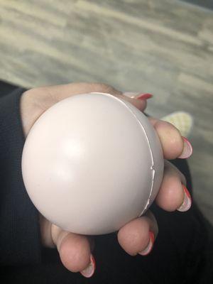 Stress ball love !