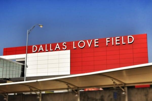 Henry's Cab Service is happy to bring you to or pick you up curbside from Love Field Airport, Dallas, Texas