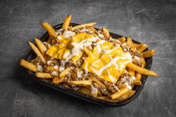 Loaded Cheesesteak Fries