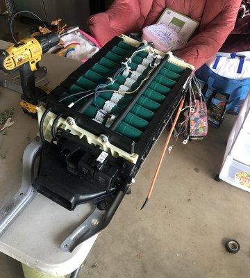 I build and sell only brand new batteries...here is a Prius "C" battery about 80 percent built.