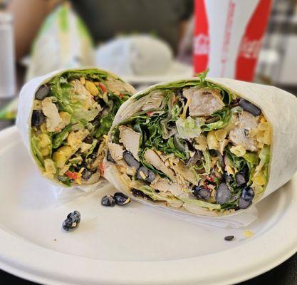 Southwest Chicken Salad Wrap