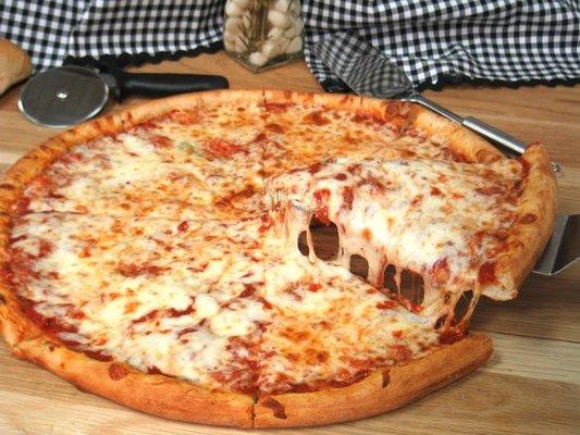 Love their Cheesy 8 cut pizza!