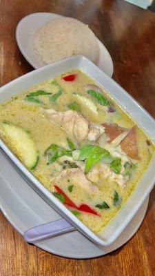 Green Curry   @hybrideater