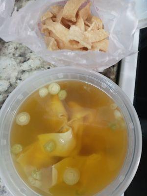 Wonton soup