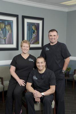 Dr. Jennifer R. McCullen, Dr. Edgardo J. Aponte and Dr. Jorge E. Alvarez