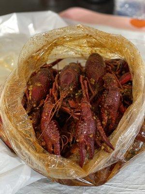 Ooh la la flavor crawfish