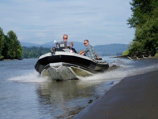 Jet Powered Inflatable RIB